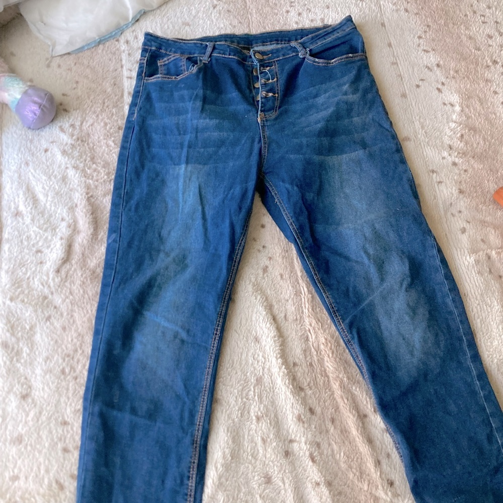 High waist jeans